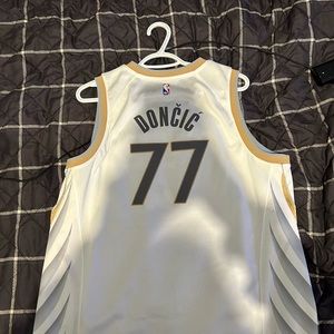 Luka Doncic rare 2020 Mavericks City Jersey